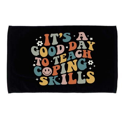 ItS A Good Day To Teach Coping Skills Inspirational Teacher Microfiber Hand Towel
