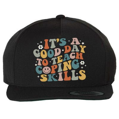 ItS A Good Day To Teach Coping Skills Inspirational Teacher Wool Snapback Cap