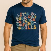 ItS A Good Day To Teach Coping Skills Inspirational Teacher Cooling Performance Crew T-Shirt