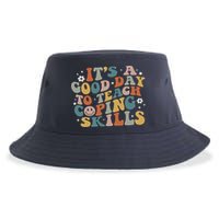 ItS A Good Day To Teach Coping Skills Inspirational Teacher Sustainable Bucket Hat