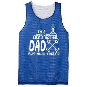 Im A Gamer Dad Like A Normal Dad But Much Cooler Player Gift Mesh Reversible Basketball Jersey Tank