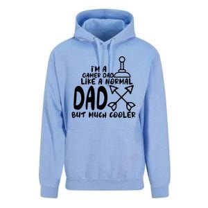 Im A Gamer Dad Like A Normal Dad But Much Cooler Player Gift Unisex Surf Hoodie