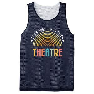 ItS A Good Day To Teach Theatre Drama Club School Teacher Mesh Reversible Basketball Jersey Tank