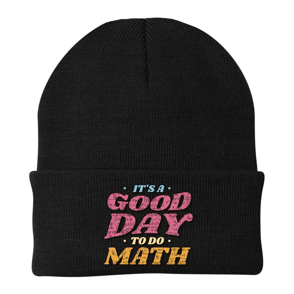 It's A Good Day To Do Math Beanie