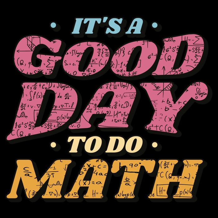 It's A Good Day To Do Math Drawstring Bag