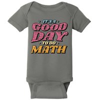 It's A Good Day To Do Math Baby Bodysuit