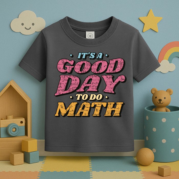 It's A Good Day To Do Math Toddler T-Shirt