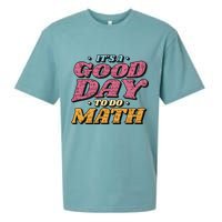 It's A Good Day To Do Math Sueded Cloud Jersey T-Shirt