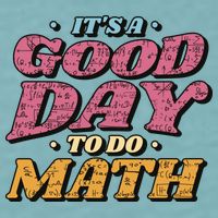 It's A Good Day To Do Math Sueded Cloud Jersey T-Shirt