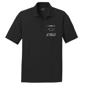 Im A Gamer Dad Like A Normal Dad Only Much Cooler Gaming Gift PosiCharge RacerMesh Polo