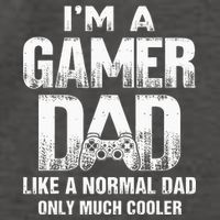 I'm A Gamer Dad Like A Normal Dad But Cooler Gaming Dad Vector Backpack