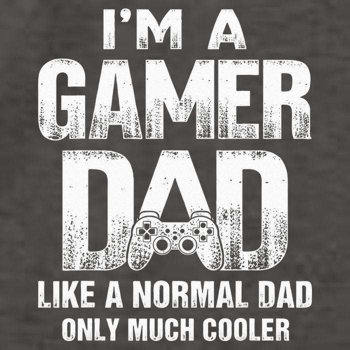 I'm A Gamer Dad Like A Normal Dad But Cooler Gaming Dad Vector Backpack