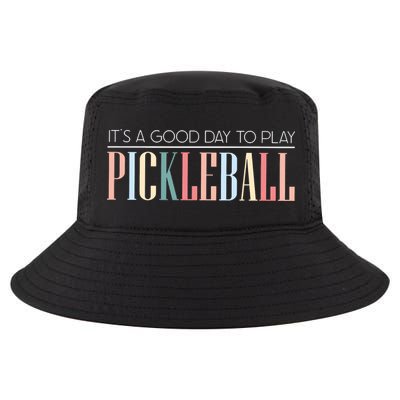It’S A Good Day To Play Pickleball Cool Comfort Performance Bucket Hat