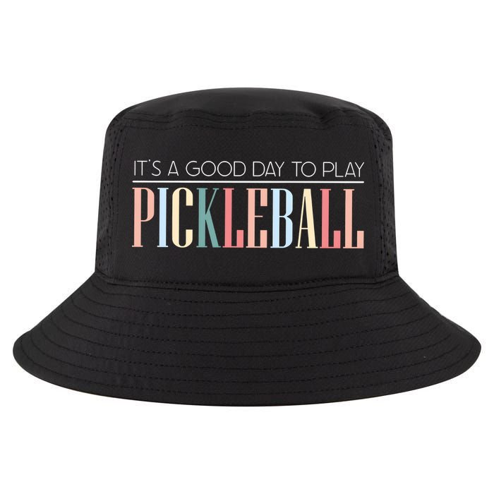 It’S A Good Day To Play Pickleball Cool Comfort Performance Bucket Hat