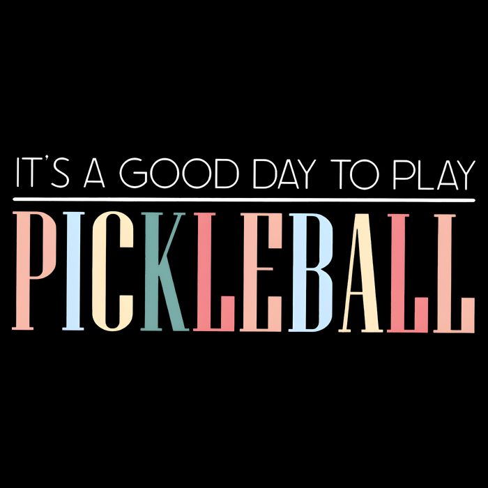 It’S A Good Day To Play Pickleball Wool Snapback Cap