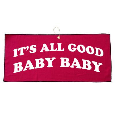 It's All Good Baby Baby Large Microfiber Waffle Golf Towel