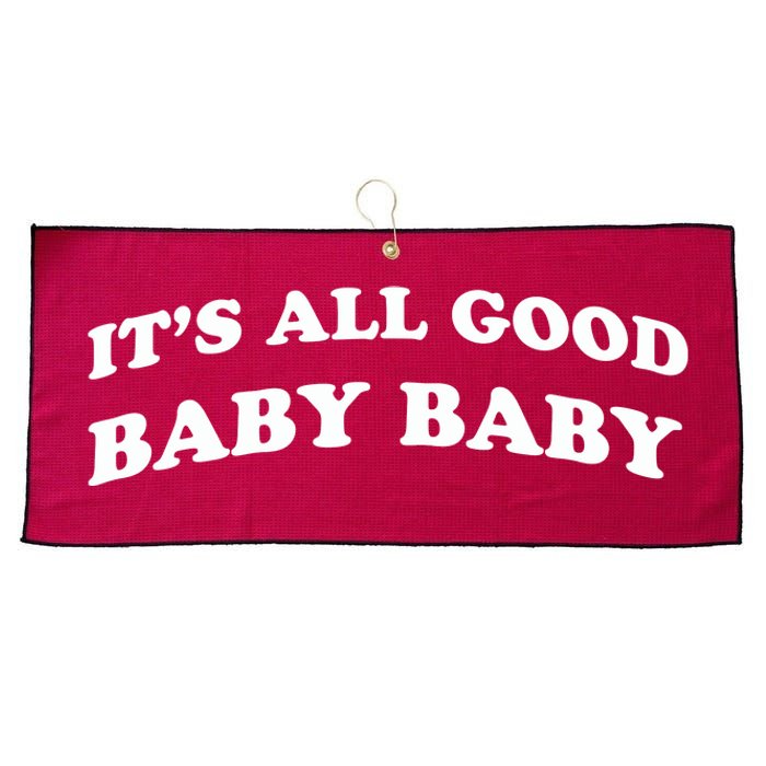 It's All Good Baby Baby Large Microfiber Waffle Golf Towel