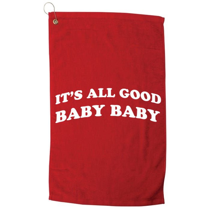 It's All Good Baby Baby Platinum Collection Golf Towel