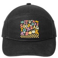 Its A Good Day To Read A Book Teacher Girl Boy 7-Panel Snapback Hat