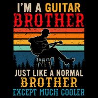 Im A Guitar Brother Definition Much Cooler 16 in Basic Backpack