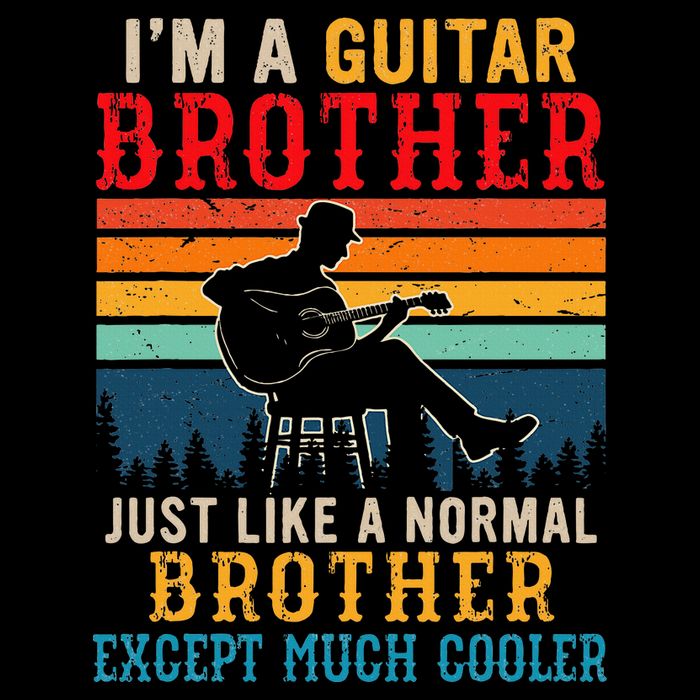 Im A Guitar Brother Definition Much Cooler 16 in Basic Backpack