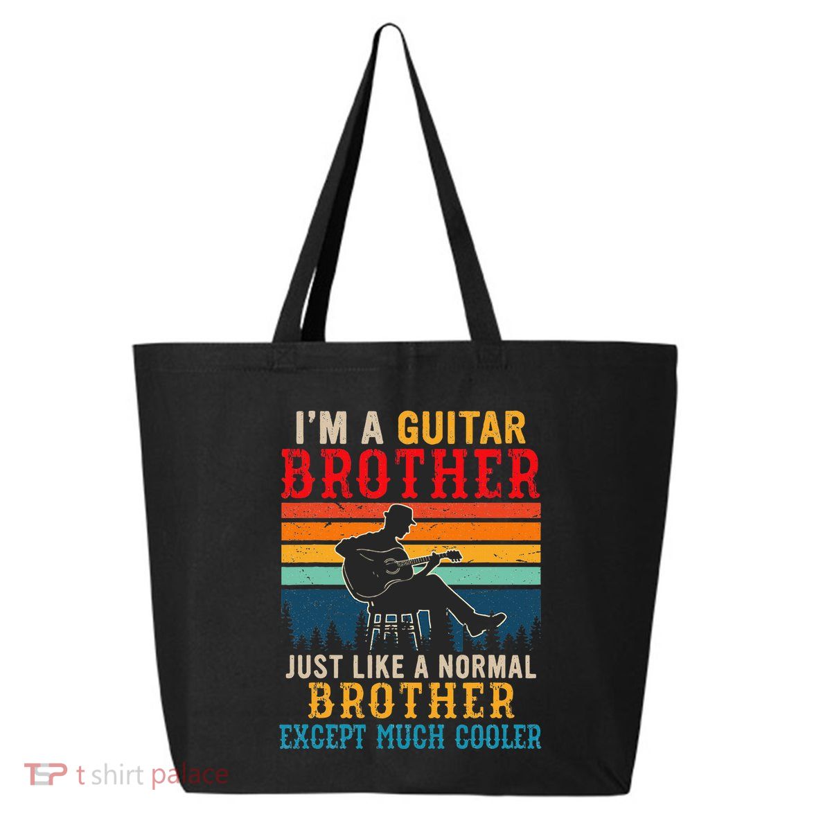 Im A Guitar Brother Definition Much Cooler 25L Jumbo Tote