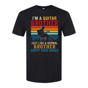 Im A Guitar Brother Definition Much Cooler Softstyle CVC T-Shirt