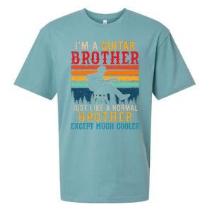 Im A Guitar Brother Definition Much Cooler Sueded Cloud Jersey T-Shirt