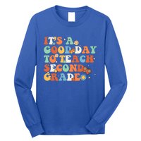 Its A Good Day To Teach Second Grade Teacher Back To School Cool Gift Long Sleeve Shirt