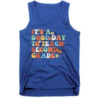 Its A Good Day To Teach Second Grade Teacher Back To School Cool Gift Tank Top