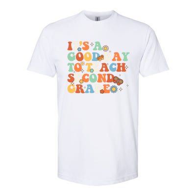 Its A Good Day To Teach Second Grade Teacher Back To School Cool Gift Softstyle CVC T-Shirt