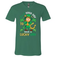 It's A Good Day To Have A Good Day St Patricks Day V-Neck T-Shirt