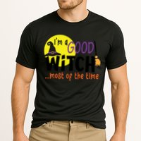 Im A Good Witch Most Of The Time Witch Hat Halloween Quote Cooling Performance Crew T-Shirt