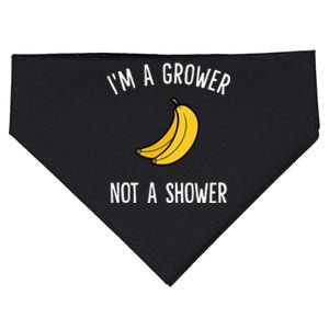 I'm A Grower, Not A Shower Banana Farmer USA-Made Doggie Bandana