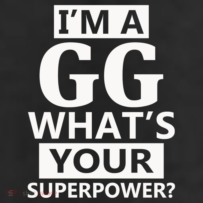 I'm A Gg What's Your Superpower Funny Great Grandma Cool Comfort Performance Bucket Hat