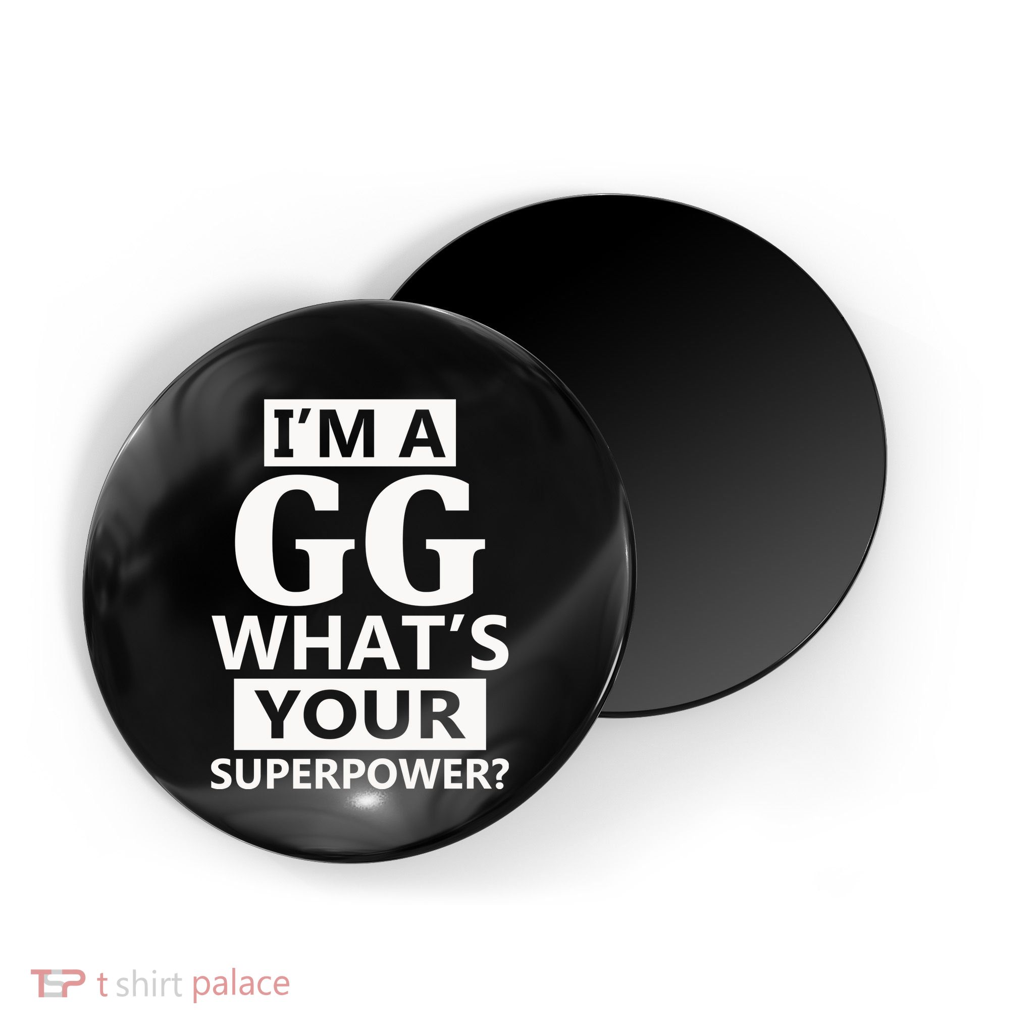 I'm A Gg What's Your Superpower Funny Great Grandma Magnet