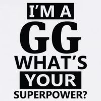 I'm A Gg What's Your Superpower Funny Great Grandma Garment-Dyed Sweatshirt