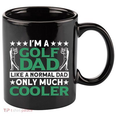 Im A Golf Dad Gift 11oz C Handle Ceramic Mug