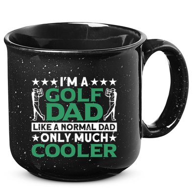 Im A Golf Dad Gift 15oz Campfire Ceramic Mug
