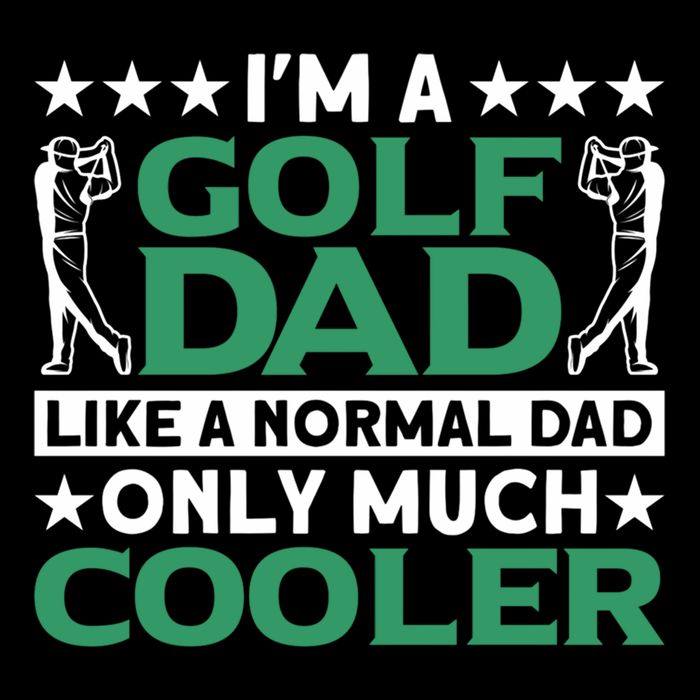 Im A Golf Dad Gift Drawstring Bag