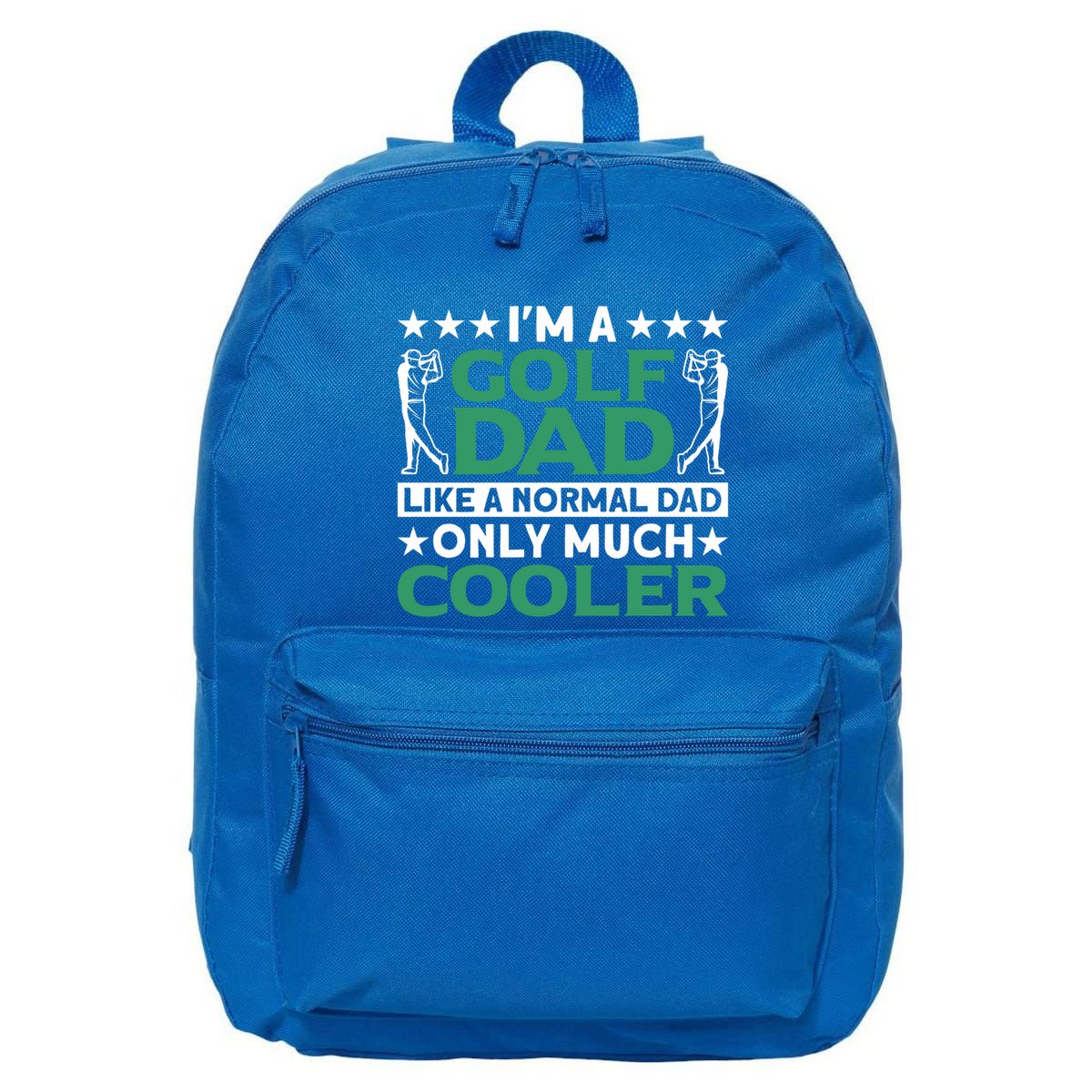 Im A Golf Dad Gift 16 in Basic Backpack