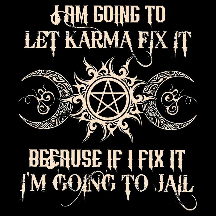 I Am Going To Let Karma Fix It Because If I Fix It Impact Tech Backpack