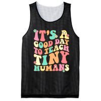 It's A Good Day To Teach Tiny Humans Funny Teacher Teaching Mesh Reversible Basketball Jersey Tank