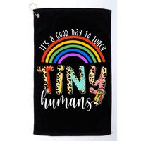Its A Good Day To Teach Tiny Humans Cute Teacher Golf Towel