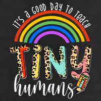 Its A Good Day To Teach Tiny Humans Cute Teacher Golf Towel
