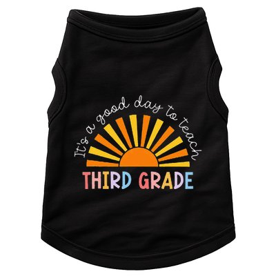 It's A Good Day To Teach 3rd Grade Teacher Doggie Tank