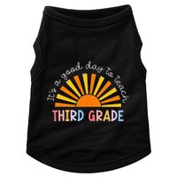 It's A Good Day To Teach 3rd Grade Teacher Doggie Tank