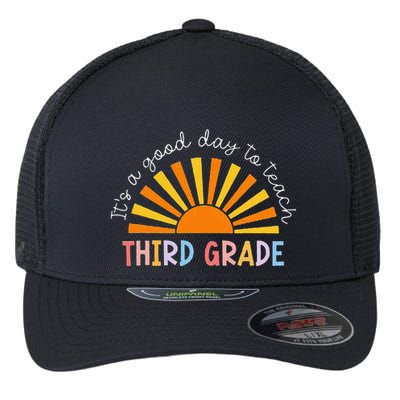 It's A Good Day To Teach 3rd Grade Teacher Flexfit Unipanel Trucker Cap