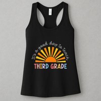 It's A Good Day To Teach 3rd Grade Teacher Womens Tank Top