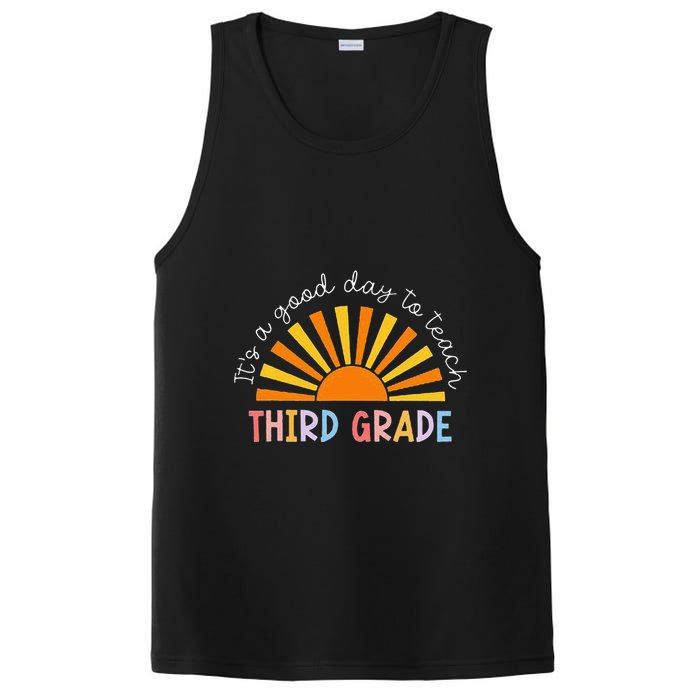 It's A Good Day To Teach 3rd Grade Teacher PosiCharge Competitor Tank